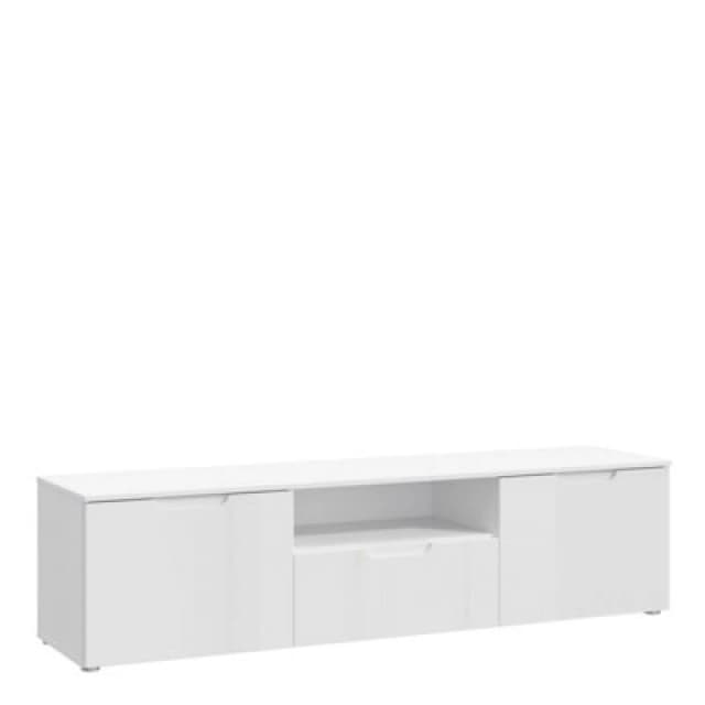 Furniture To Go Sienna TV Unit In White/white High Gloss