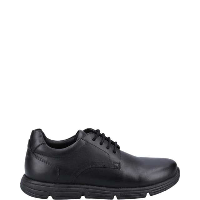 Hush Puppies 'Adrian ' School Shoes Black