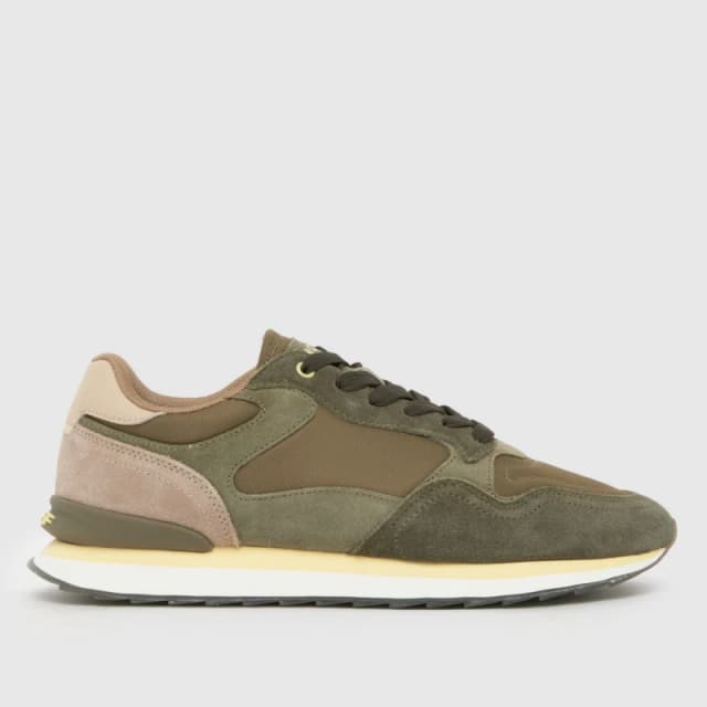 HOFF City Bueno AIREs Trainers in Khaki Khaki UK 7 (EU 41)