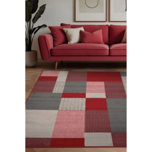 Homemaker Montreal Rug41 - Red Red 120x170cm