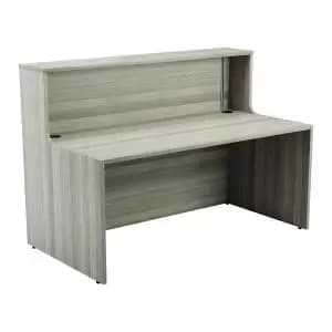 Jemini Reception Unit 1400x800x740mm Grey Oak KF818207 KF818207