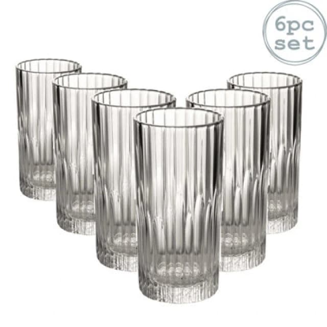 Duralex Manhattan 10.25 oz. High Tumbler, Set of 6