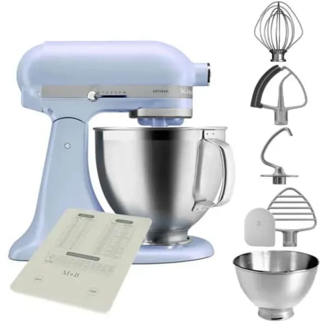 KitchenAid Artisan 5KSM195PSBOA Stand Mixer - Blue Salt, Blue 8003437648748