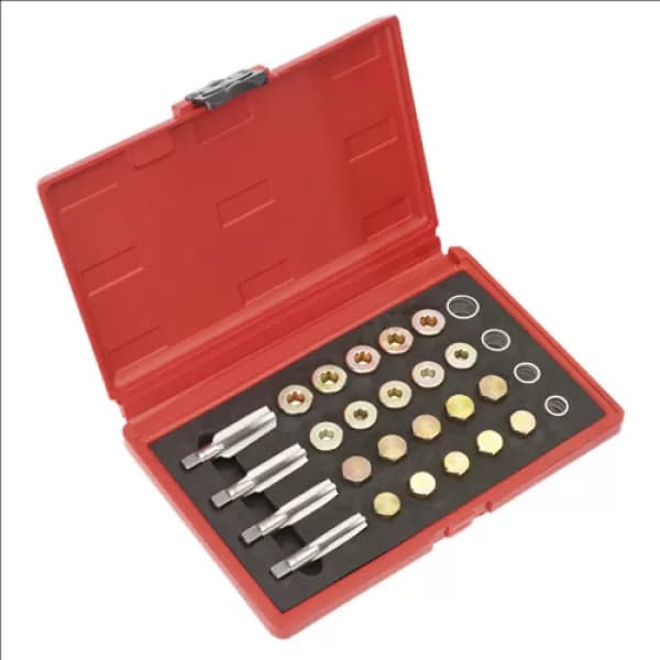 Genuine SEALEY VS660 Drain Plug Thread Repair Set