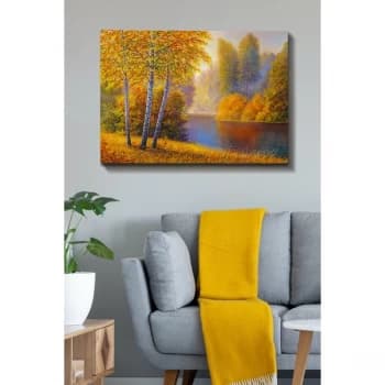 Kanvas Tablo (70 x 100) - 62 Multicolor Decorative Canvas Painting