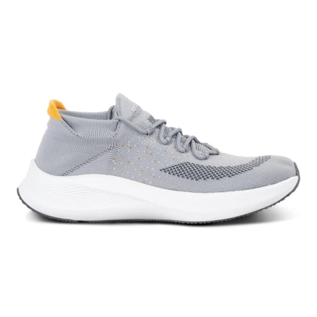 Regatta Mens Orton Classic Low-Top Trainers Storm Grey/Ora male UK 7