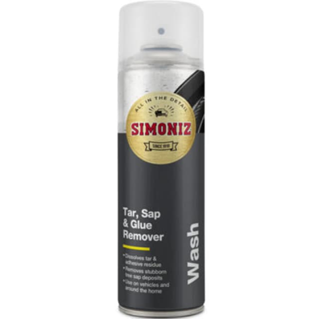 Simoniz Tar Sap & Glue Remover Spray Cleaner Bodywork Sapp0176A 300 Ml
