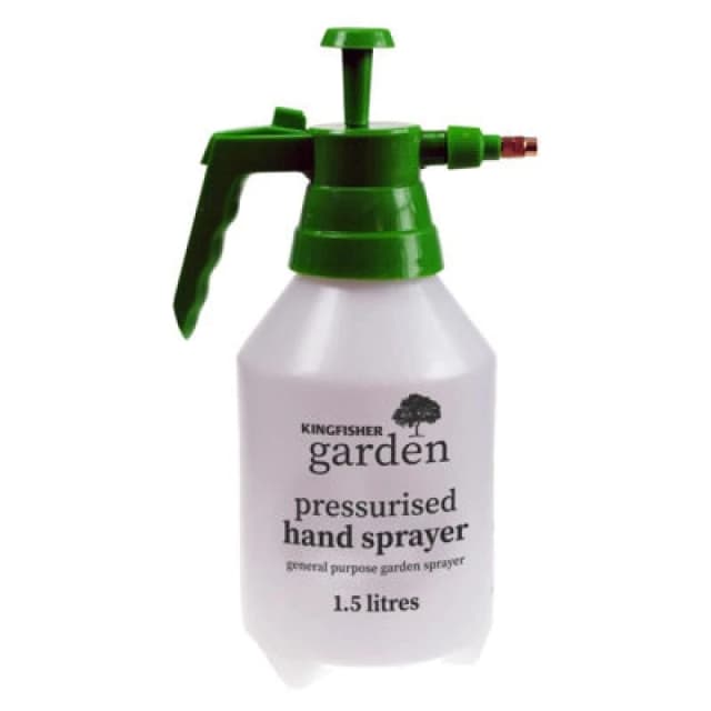 Samuel Alexander 1.5 Litre Hand Held Pressure Sprayer Bottle White