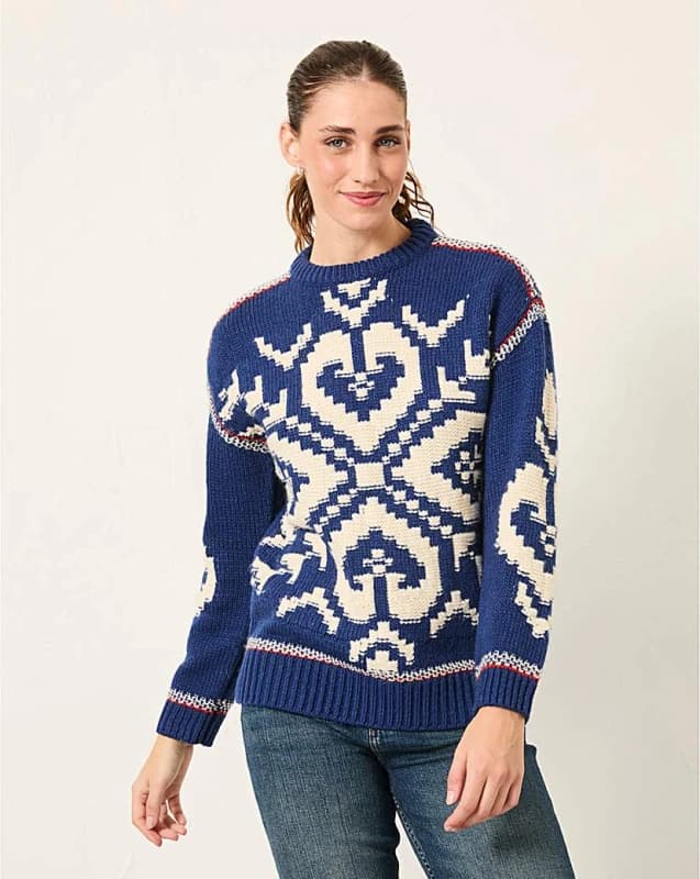 FatFace Fatface Aspen Jumper Cobalt Blue - FatFace - Size: 16 Cobalt Blue Female 16 RF32004
