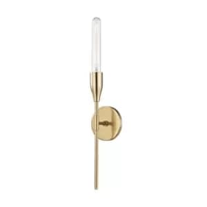 Tara 1 Light Wall Sconce Brass