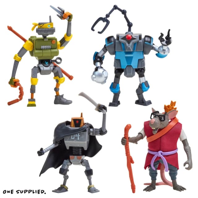 Teenage Mutant Ninja Turtles of Teenage Mutant Ninja Turtles: Mutations Mix and Match Mutant Figure - None None One Size