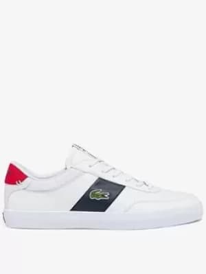 Lacoste Court-master 0121 1 Cma Trainer, White/Navy, Size 10, Men