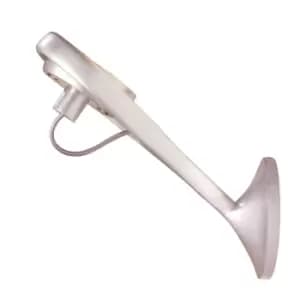 Rak Wall Lamp 1 Light GU10 Ar111 75W Silver Grey