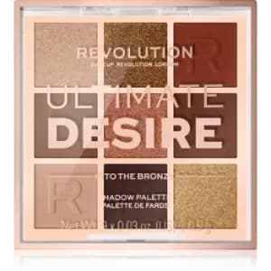 Makeup Revolution Ultimate Desire Eyeshadow Palette Shade Into The Bronze 8,1 g
