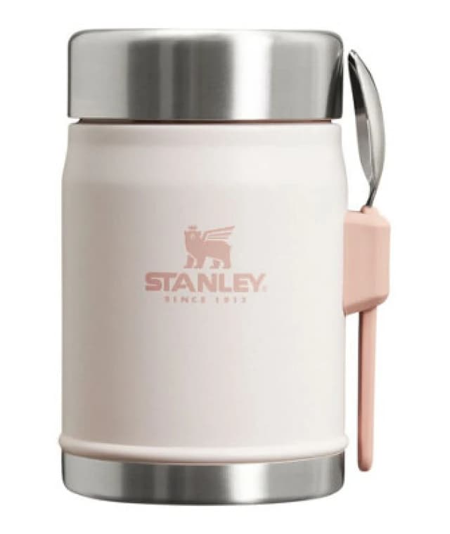 Stanley Classic Legendary Food Jar & Spork 0.4L Rose Quartz