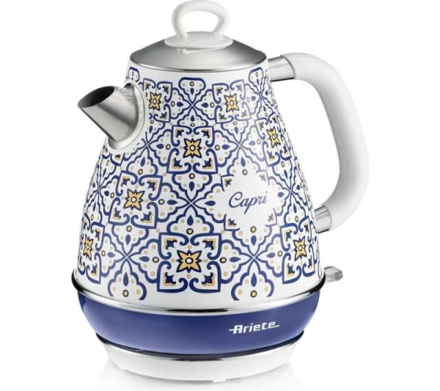 ARIETE Capri 2869/0C Jug Kettle - Blue & White, Blue,White 8003705122925