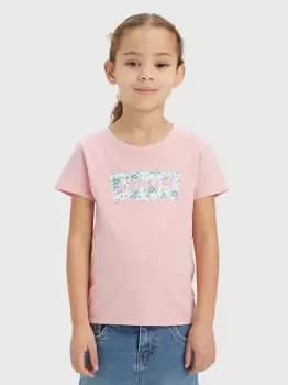 Kids Daisy Batwing Tee - Pink / Quartz Pink