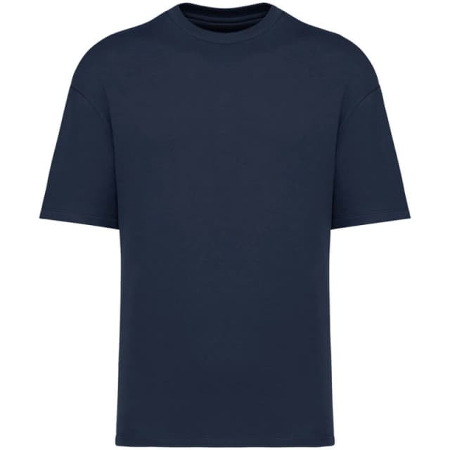 Native Spirit Mens French Terry T-Shirt in Navy Size: XS Navy Male XS