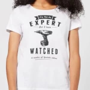 Im not an Expert Womens T-Shirt - White - 3XL