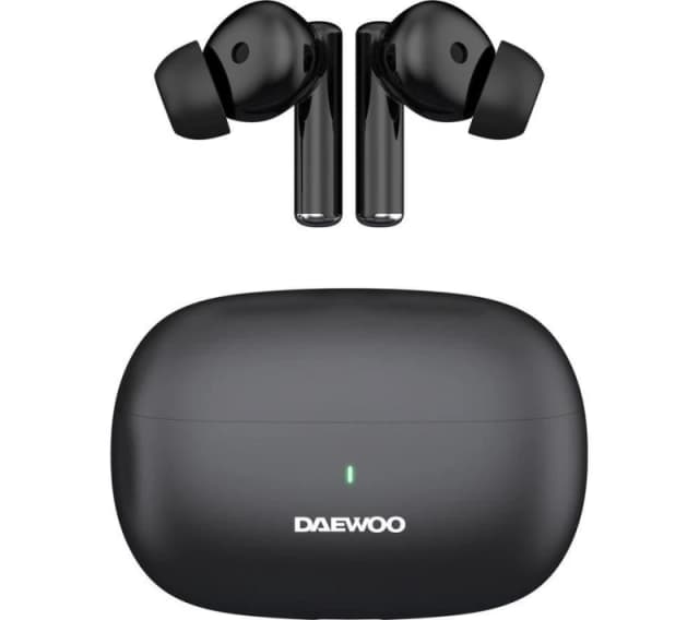Daewoo Air Buds AVS1599GE Wireless Bluetooth Earbuds - Black 5024996975918