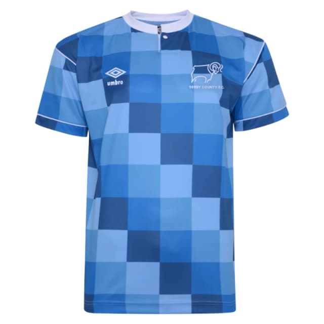 Score Draw Derby County 1988 Away Umbro shirt DERBY88AUMBPYSS-L L Mens Sportswear
