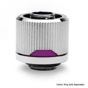 EK Water Blocks EK-Torque STC 12/16mm Soft Tubing Compression Fitting - Nickel