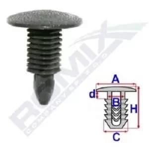 ROMIX Clip, trim-/protection strip A175047 TOYOTA,HONDA,SUBARU,AVENSIS Kombi (T25),RAV 4 III (ACA3_, ACE_, ALA3_, GSA3_, ZSA3_)