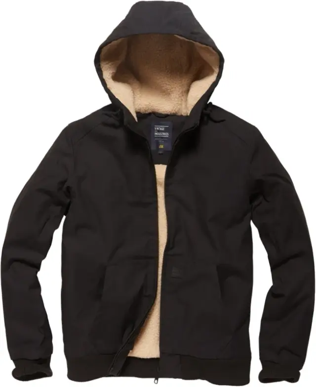 Vintage Industries Datton Jacket Winter Jacket Black XL Men