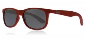 Ray-Ban Junior RJ9062S Sunglasses Red 70156G 48mm