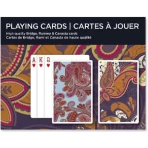 Paisley Bridge Doubles Card Game