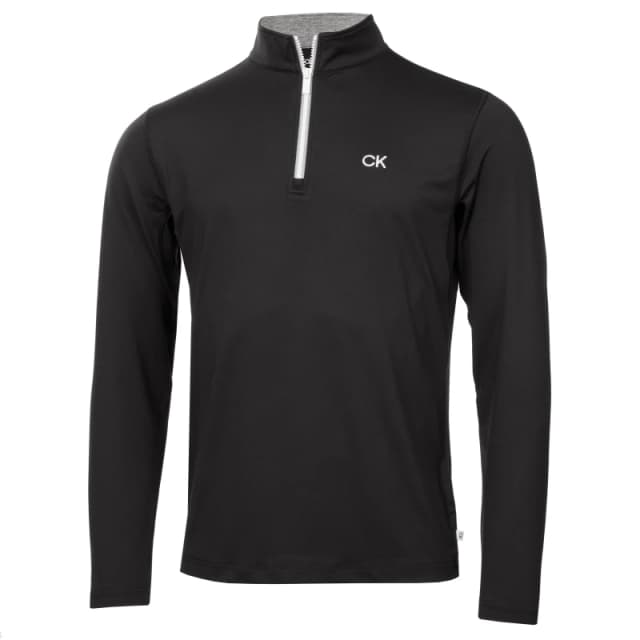 Calvin Klein Golf Golf Albany Half Zip Pullover Mens - Black M