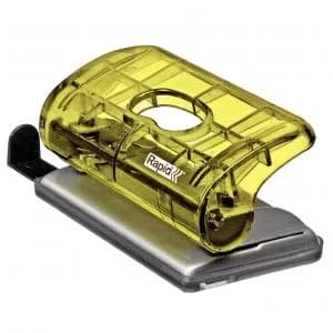 Rapid Colour’Ice Mini Hole Punch FC5 Yellow