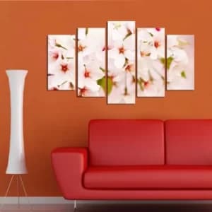 5MF-8 Multicolor Decorative MDF Painting (5 Pieces)