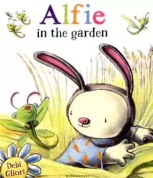 Alfie in the garden by Debi Gliori