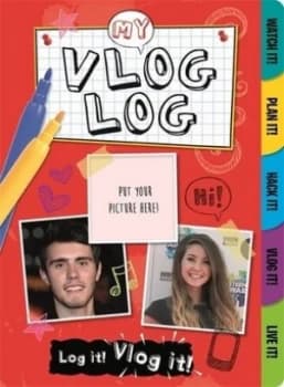 My Vlog Log by Frankie J. Jones Hardback