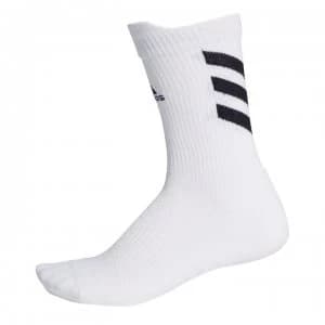 adidas ASK Crew Socks 1 Pack - White/Black