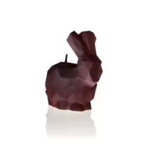 Small Rabbit Candle – Stone Brown
