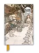 arthur rackham alice in wonderland tea party foiled blank journal