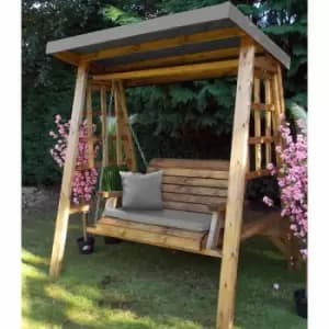 Charles Taylor Dorset Two Seat Swing, Grey