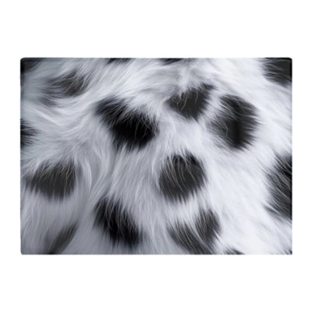 Warren Reed Designer Snow Leopard Fur Print Chopping Board