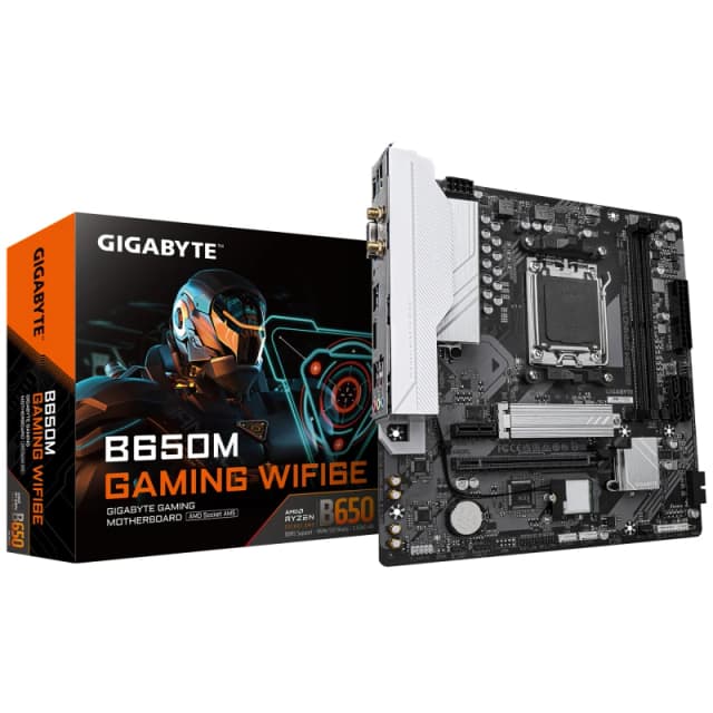 Gigabyte B650M GAMING WIFI6E AMD B650 Micro ATX Socket AM5 Motherboard B650M GAMING WIFI6E