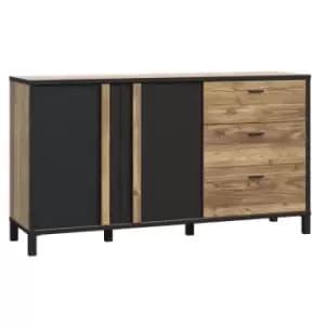 FWStyle Hayato 2 Door 3 Drawer Sideboard