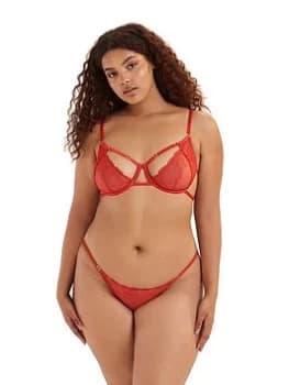 BlueBELLA Enya Underwired Bra - Red, Size 32C, Women