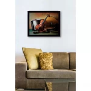 SC0691 Multicolor Decorative Framed MDF Painting