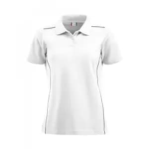 Clique Womens/Ladies New Alpena Polo Shirt (L) (White)