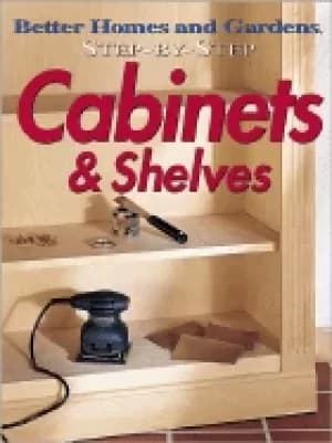 step by step cabinets and shelves