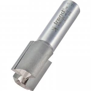 Trend Professional Two Flute Straight Router Cutter 19mm 25mm 1/2"