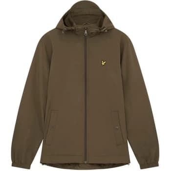Lyle and Scott and Scott Zip Through Jacket - Green