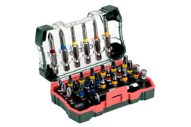 Metabo 626710000 Bit set 29 Piece durable precise versatile box 626710000