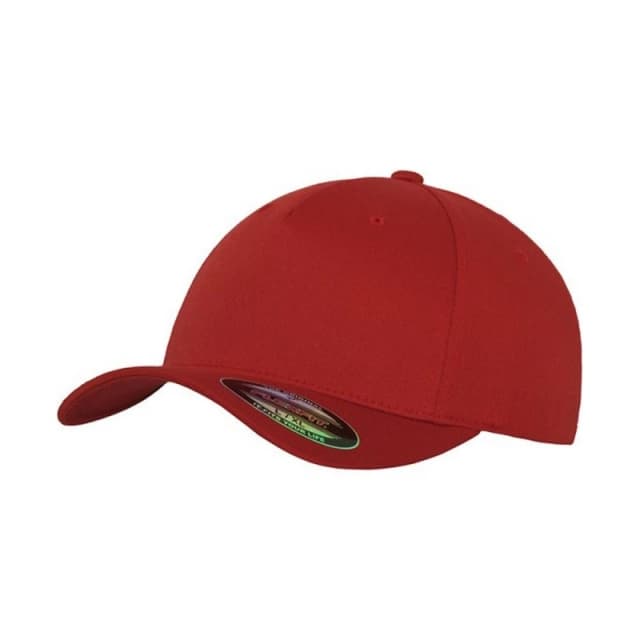 Flexfit Flexfit Men 5 Panel Cap in Red Red One Size Male 5063300291245